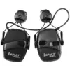 Тактичні активні навушники Howard Leight Impact sport з кріпленням до шолому Black