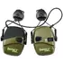 Тактичні активні навушники  Howard Leight Impact sport з кріпленням / адаптером  до шолому каски  олива
