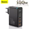 Мережевий зарядний пристрій  Baseus GaN2 Pro Quick Charger (100W) чорний