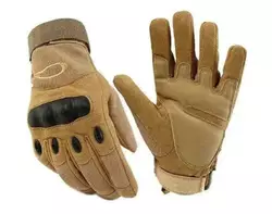 Тактичні повнопалі рукавички колір Койот М, L, XL