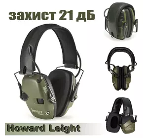 Тактичні активні навушники Howard Leight Impact Sport R-01526 Olive
