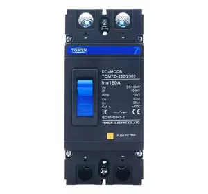 Автоматичний вимикач TOMZN 2P DC MCCB 1000V 250A Автоматичний вимикач TOMZN 2P DC MCCB 1000V 250A